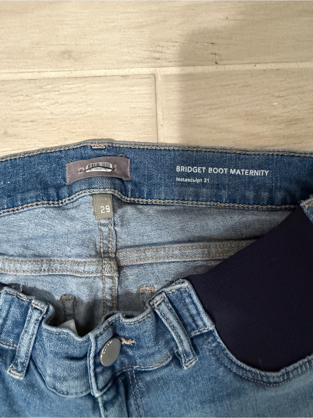 DL1961 Bridget Boot Maternity Jeans Size 29 - Picture 2 of 4